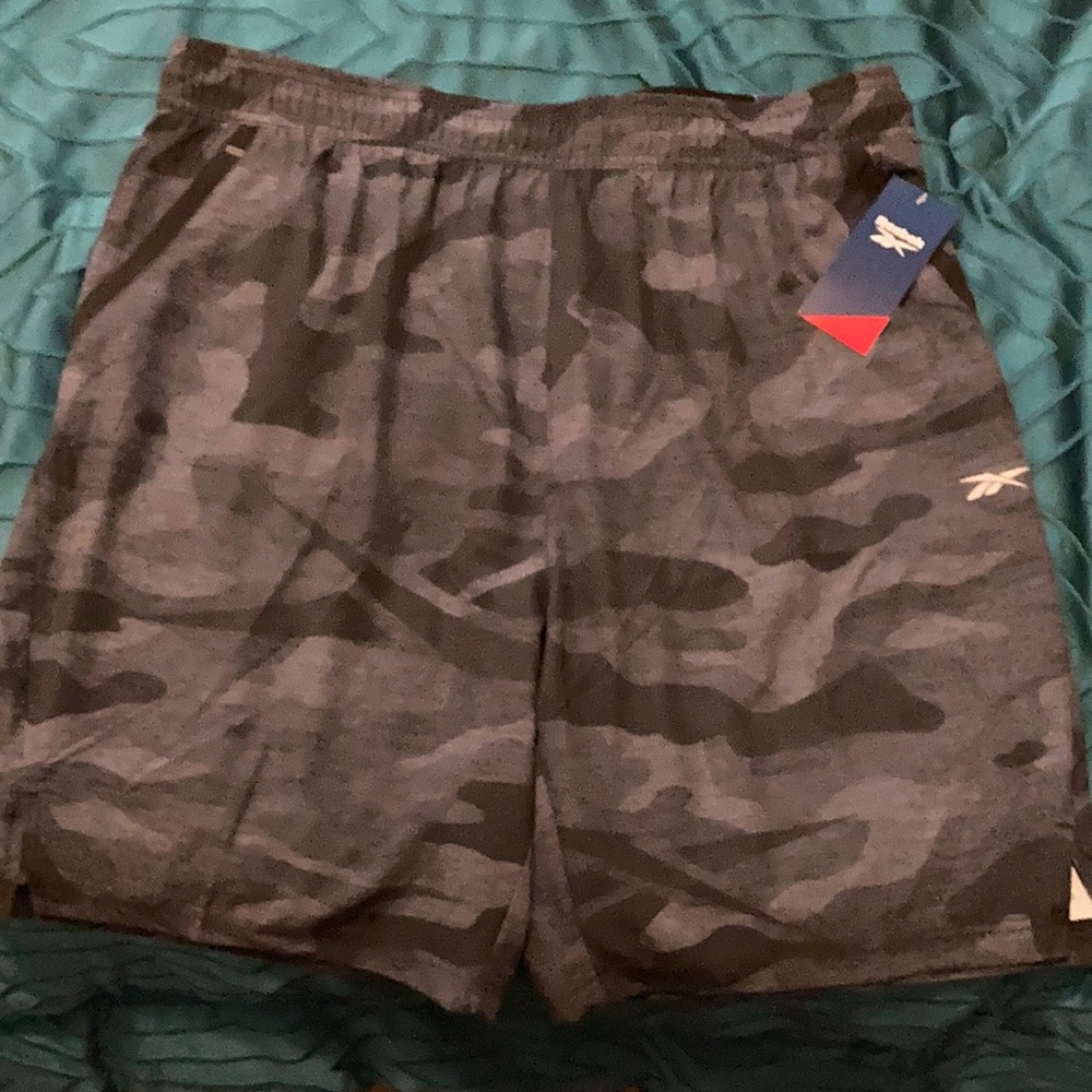 Men’s Reebok Woodbine Woven Short - Black Multi